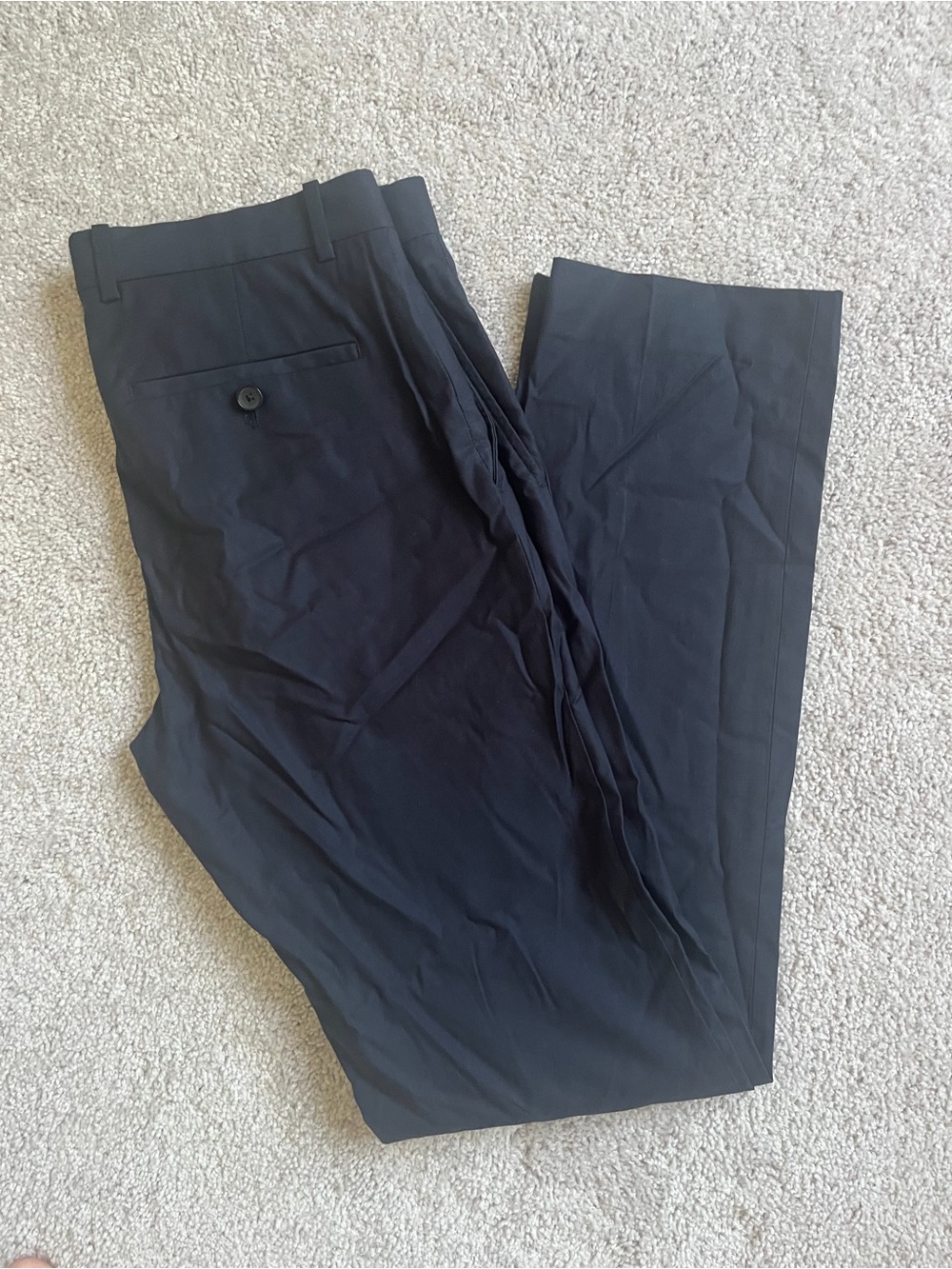 Theory Men's Navy Marlo Dress Pants